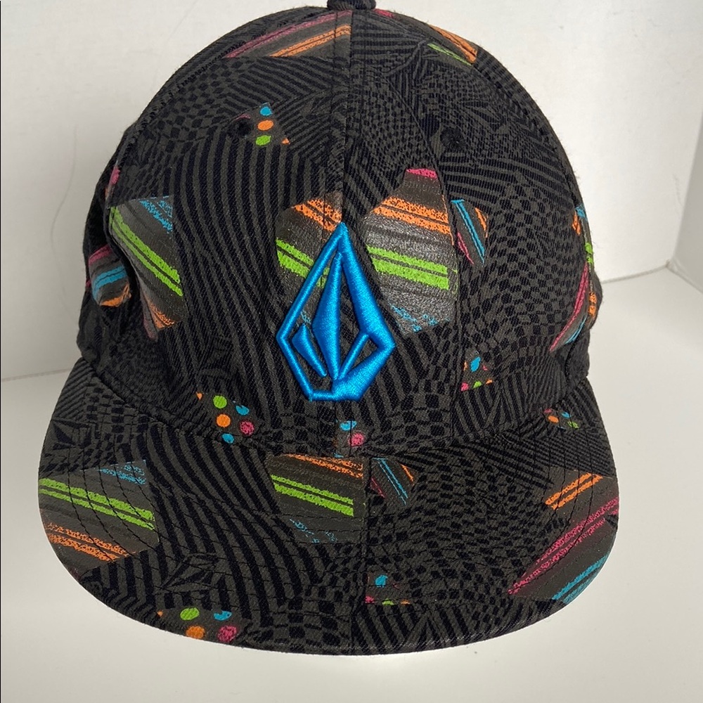 Volcom Flexfit Cap-Fullback 90’s Silkscreened colours